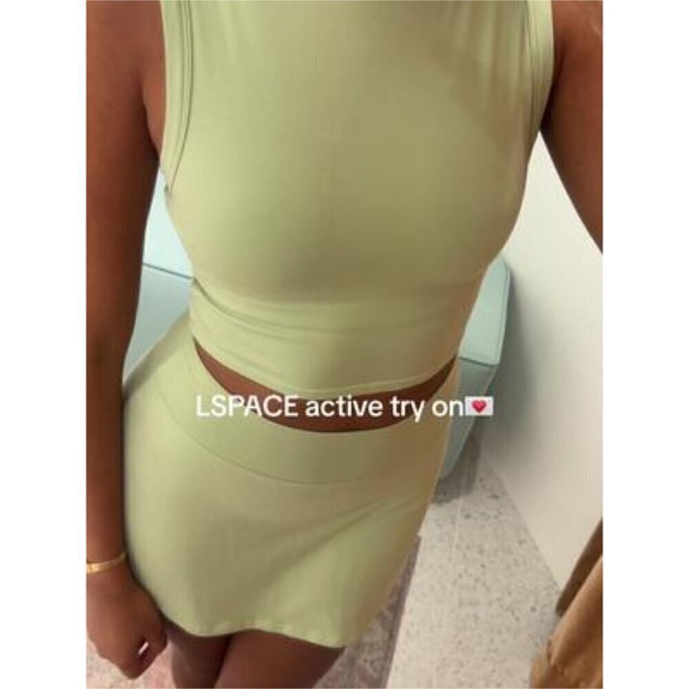 L*SPACE Nolan Skort in Celery Size Small NWT